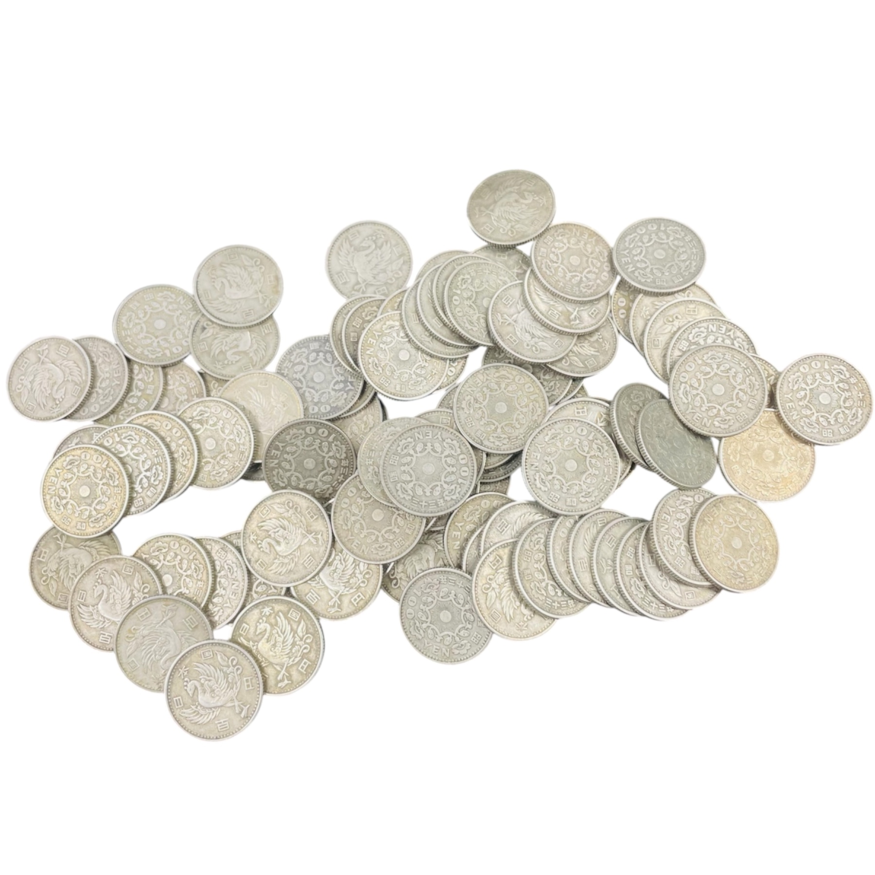 【須坂市の古銭買取実績】100円 銀貨 硬貨 鳳凰 おまとめをお買取りしました|ブランドショップサンクス須坂店