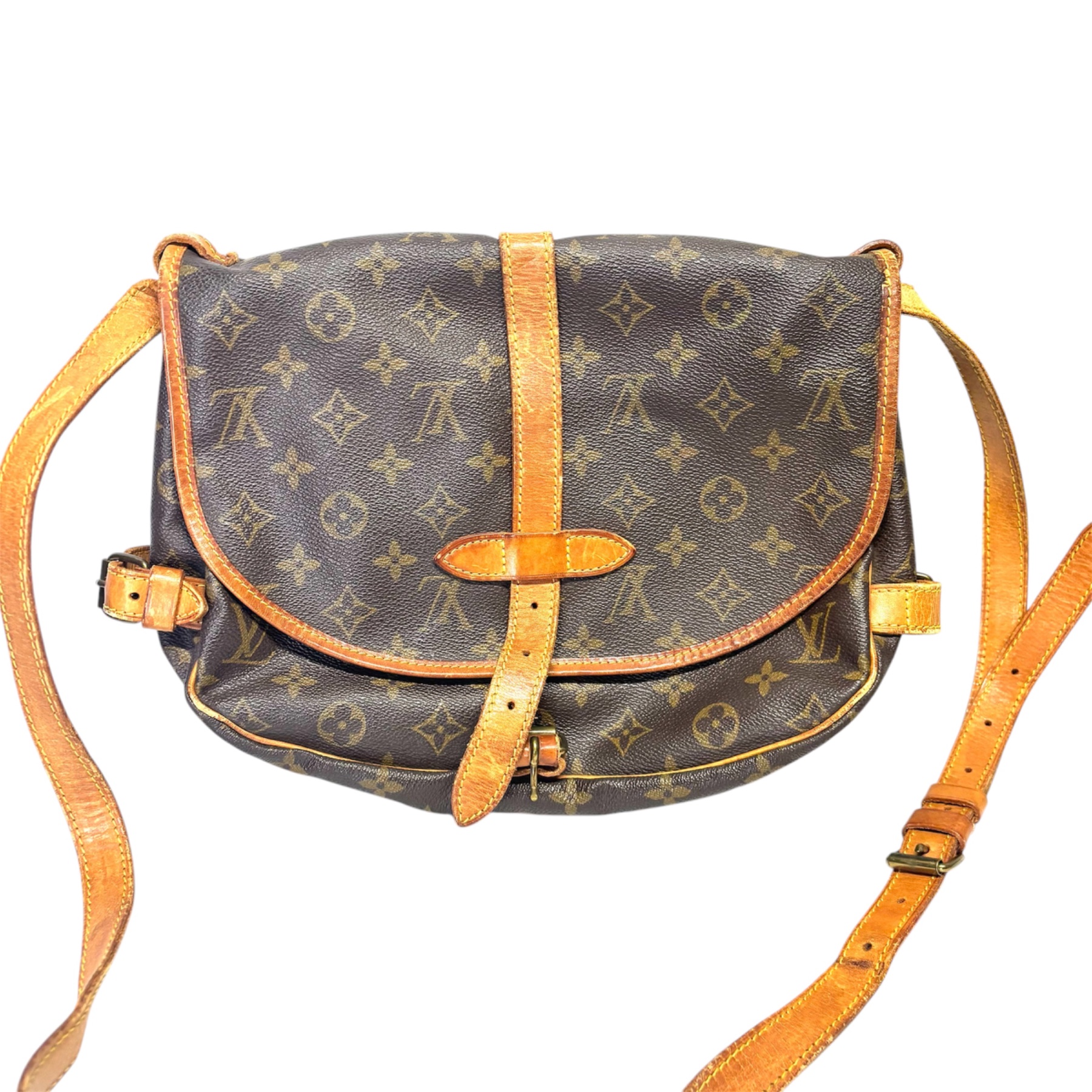 【須坂市のブランド品買取実績】ルイ・ヴィトン(LOUIS VUITTON) ソミュール30 ショルダーバッグをお買取りしました|ブランドショップサンクス須坂店